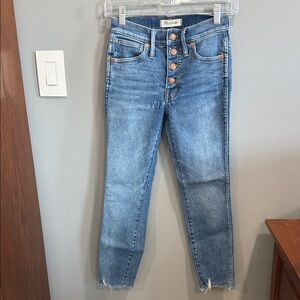 Madewell Blue Ankle & Cropped Jeans